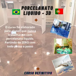 Imagem do curso PORCELANATO LIQUIDO - CURSO DEFINITIVO 