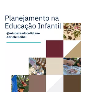 Imagem de capa para o Curso online Planejamento na  Educação Infantil 