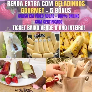 Imagem do curso Geladinhos Gourmet Super Lucrativos