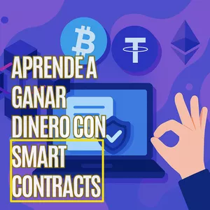 Imagen de portada para Curso online Aprende a Ganar Dinero con Contratos Inteligentes (Smart Contracts)