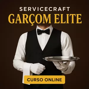 Imagem do curso ServiceCraft Garçom Elite 