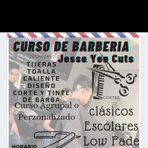 Imagen de portada para Curso online Curso De Barberia Jesse Yee Cuts Barbershop