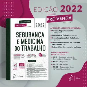 Imagem de capa para o Ebook Livro - Segurança e Medicina do Trabalho –  Pdf  - 2537 Páginas 