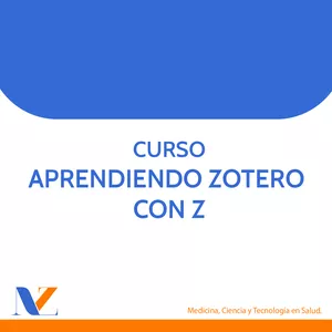 Imagen de portada para Curso online Curso Aprendiendo Zotero con Z