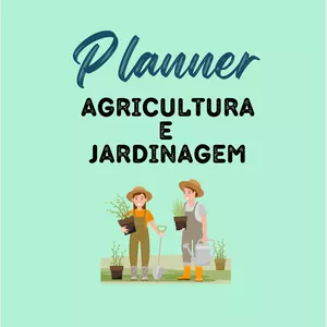 Imagem de capa para o Ebook Planner Agricultura e Jardinagem 