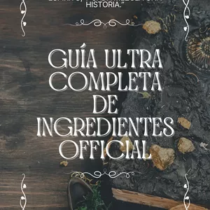 Imagen de portada para Ebook Guía Ultra Completa de Ingredientes Official