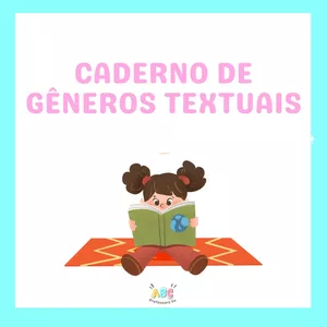 Imagem de capa para o Ebook Caderno de Gêneros Textuais