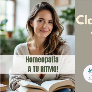 Imagen de portada para Curso online Clase 1 Homeopatía A TU RITMO