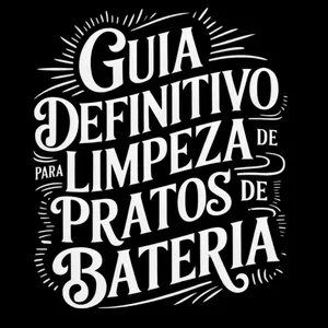 Imagem de capa para o Curso online Guia Definitivo para Limpeza de Pratos de Bateria