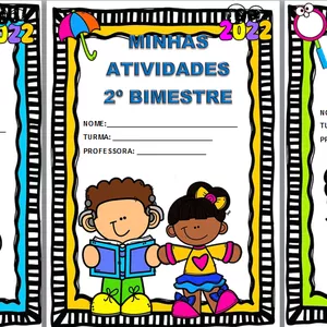 Imagem de capa para o Ebook CAPINHAS ATIVIDADES BIMESTRAIS 