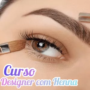 Imagem do curso  DESIGNER DE SOBRANCELHAS E HENNA