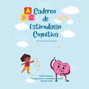 Imagem de capa para o Ebook Caderno de Estimulação Cognitiva para Crianças