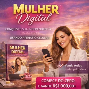 Imagem de capa para o Ebook Mulher Digital: Guia para Independência Financeira Online