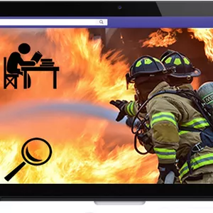 Imagem de capa para o Curso online Profissão Perito em Incêndio - Treinamento completo