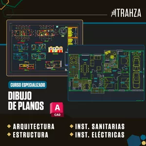 Imagen de portada para Curso online Dibujo de planos en AutoCAD 