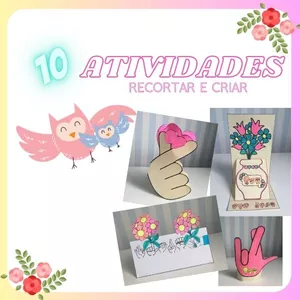 Imagem de capa para o Ebook Atividades - DIA DAS MÃES