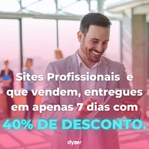 Imagem de capa para o Curso online Sites Profissionais