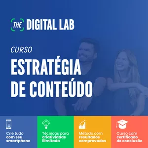 Imagem de capa para o Curso online Estratégia de Conteúdo