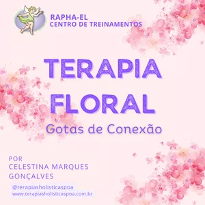Imagem de capa para o Ebook Terapia Floral - Gotas de Conexão