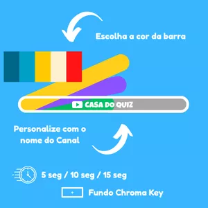 Imagem de capa para o Curso online Barra de Progresso Animada para Quiz (5s, 10s e 15s) – Personalizada com Cor e Logo