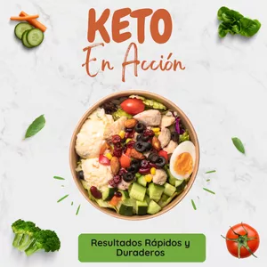 Imagen de portada para Ebook keto en acción: Resultados rápidos y duraderos