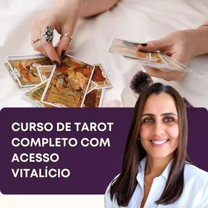 Imagem do curso Curso de Tarot completo com acesso vitalício