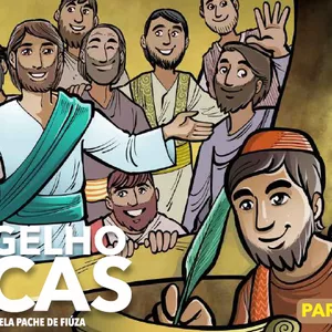 Imagem de capa para o Ebook APOSTILA EVANGELHO DE LUCAS + LIVRO DE ATIVIDADES - Parte 1