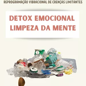 Imagem de capa para o Ebook DETOX EMOCIONAL, LIMPEZA DA MENTE!