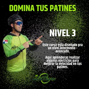 Imagen de portada para Curso online Domina tus patines Nivel 3