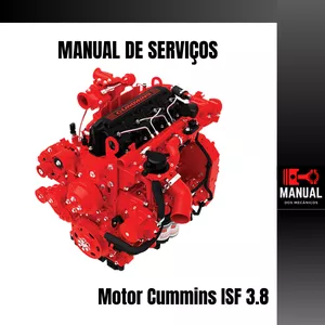 Imagem de capa para o Ebook Material Técnico Motor Cummins ISF 3.8