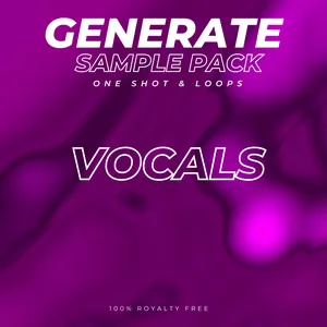 Imagem de capa para o Curso online Generate Sample Pack - Vocals