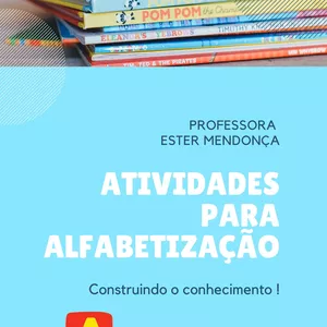 Imagem de capa para o Ebook Atividades para Alfabetizaçao