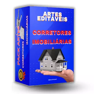 Imagem de capa para o Ebook PACK ARTES PARA CORRETORES E IMOBILIÁRIAS