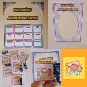 Imagem de capa para o Ebook KIT ANIVERSARIANTES