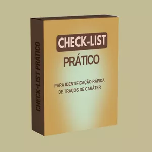 Imagem de capa para o Curso online CHECK LIST:  PARA IDENTIFICAÇÃO RÁPIDA DE TRAÇOS DE CARÁTER