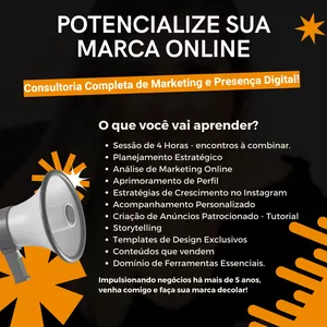 Imagem de capa para o Serviço online Consultoria de Marketing Estratégico e Desenvolvimento de Presença Online