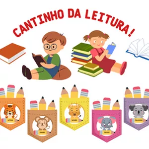 Imagem de capa para o Curso online Kit Pedagógico: Cantinho da Leitura + Família Silábica