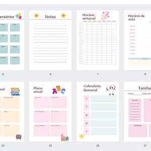 PLANNER PROFESSORA por Artes que Vendem