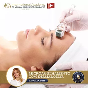Imagem de capa para o Curso online Microagulhamento com Dermaroller – Certificado suíço válido no Brasil e na Europa