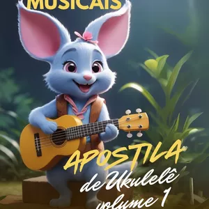 Imagem de capa para o Ebook Dinâmica Livros para curso de Ukulelê Vol. 1