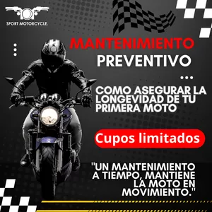Imagen de portada para Ebook Como asegurar la longevidad de tu primera moto
