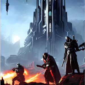 Cover image for Ebook The Last Inquisitors - Holy Inquisition in a Post-Apocalyptic Cyberpunk World