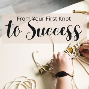 Cover image for Ebook From Your First Knot to Success – A Beginner’s Guide to Macramé with Confidence