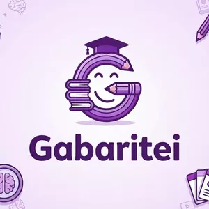 Imagem de capa para o Curso online Gabaritei 2025 - Aprenda a estudar do jeito correto