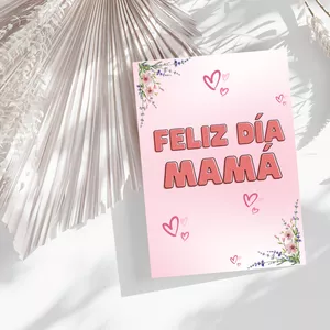 Imagen de portada para Curso online Tarjeta de regalo para el dia de la madre