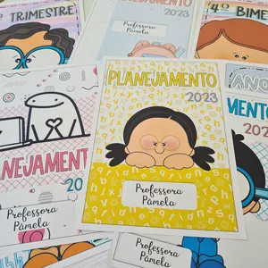 Imagem de capa para o Ebook Capa e divisória do planejamento 