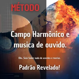 Imagem do curso Método, Campo Harmônico e musica de ouvido.