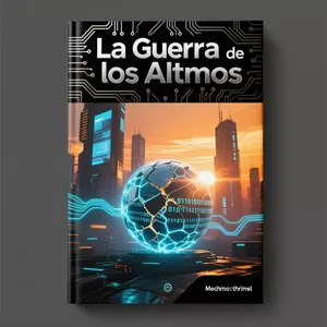 Imagen de portada para Ebook Novela La Guerra de los algoritmos