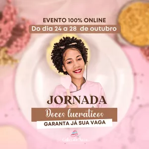 Imagem de capa para o Evento online Jornada doces lucrativos 