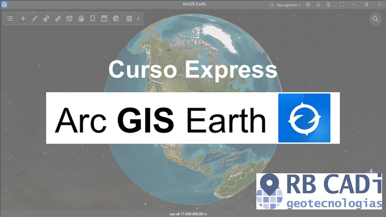 Imagem do curso ArcGIS Earth Express: Aprenda em 15 minutos Geotecnologias